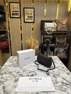 Guess Verona Monogram Flap Crossbody With Box And Dust Bag (Coffee)