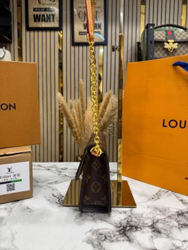 loui_s vuitton bloom shoulder bag with double og box and dust bag includes carry bag (14564-brown)