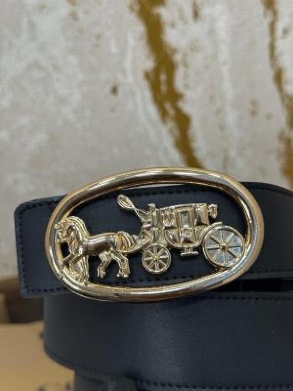 Coac_h_Horse_Carriage_Buckle_Belt_Premium_Quality_With_Box_And_Dust_Bag_(C60-G_Black)