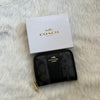 Coac_h Chelsea Stripe Zip Wallet Premium Quality With Box (Black) (AAAD15-1)
