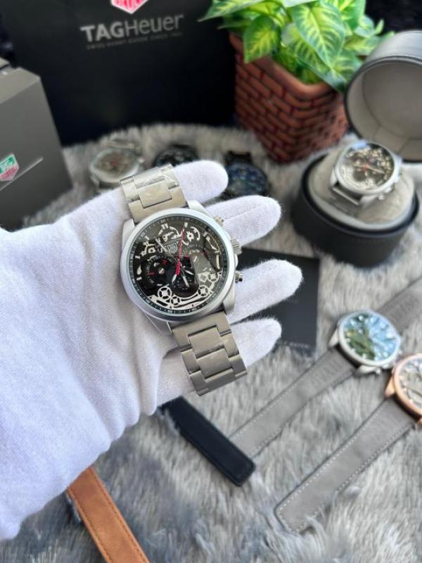 Tag_ cr7 grey black all chronograph working w149