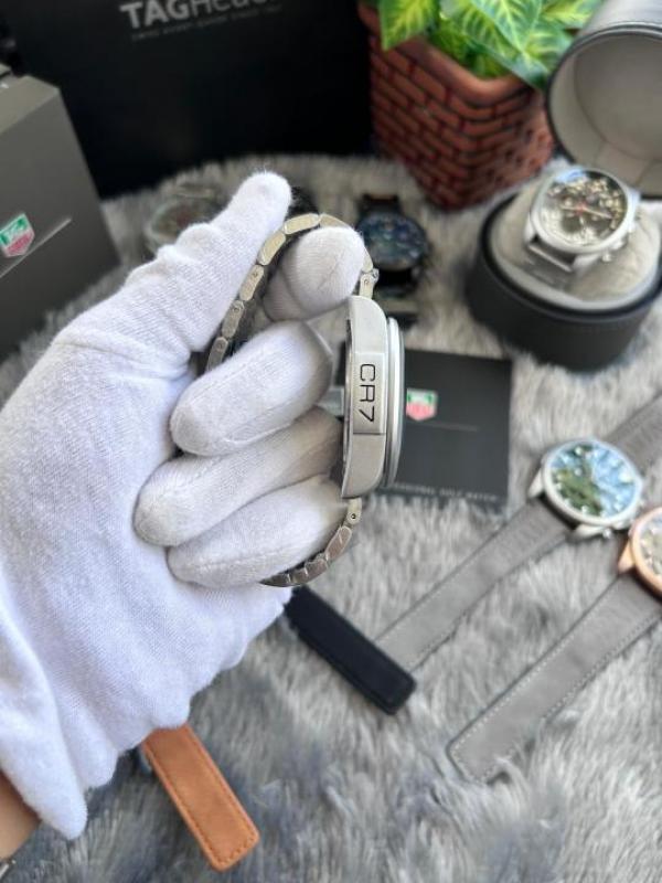 Tag_ cr7 grey black all chronograph working w149