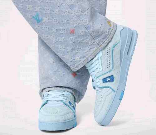 louiss Vuittonn X Tyler The Creator Trainer Blues