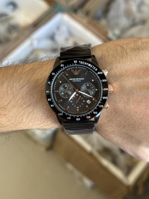 Emporio Arma i Chronograph (All working) Best Quality