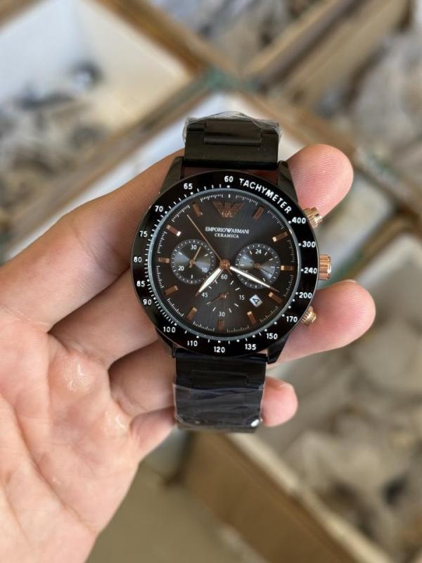 Emporio Arma i Chronograph (All working) Best Quality