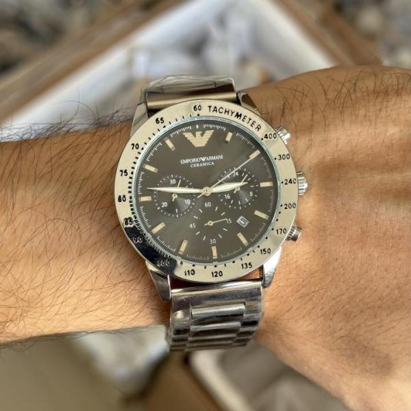 Emporio Arma i Chronograph (All working) Best Quality