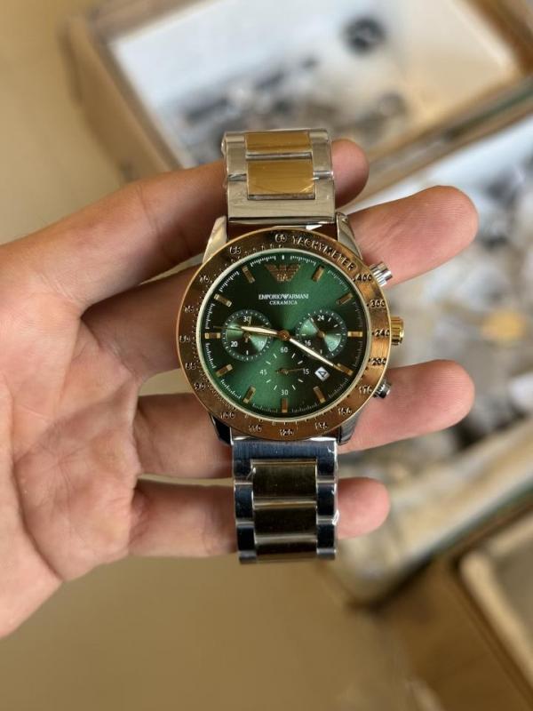 Emporio Arma i Chronograph (All working) Best Quality