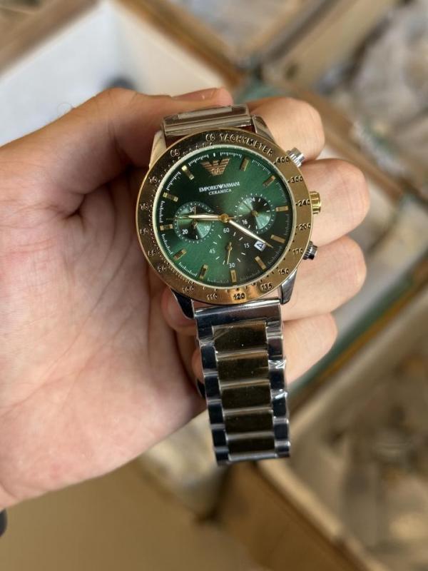 Emporio Arma i Chronograph (All working) Best Quality