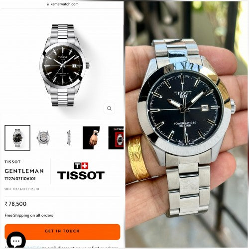 Tisso T gentleman silicium
