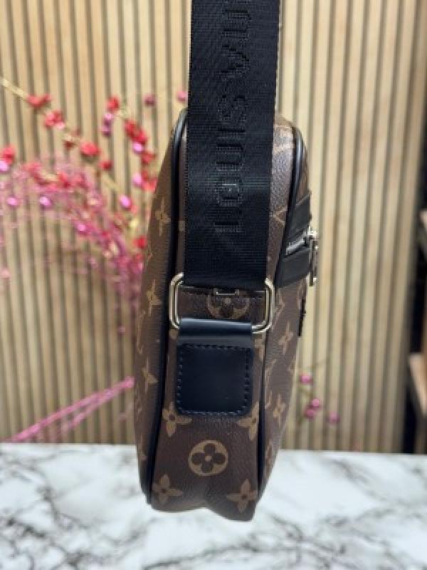 Loui_s Vuitton Danube Side Bag Premium Quality With Dust Bag (Brown Mono)