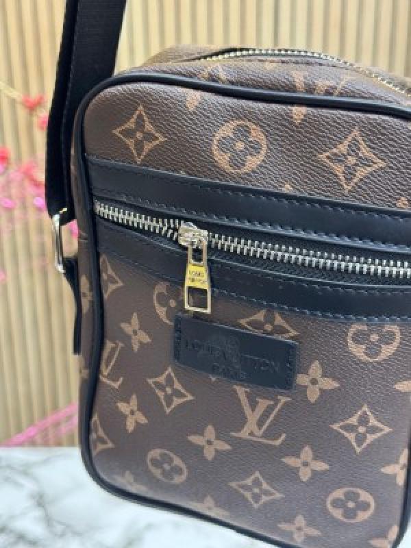 Loui_s Vuitton Danube Side Bag Premium Quality With Dust Bag (Brown Mono)