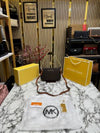 Michael_Kors Signature Pvc Shoulder Bag With Box And Dust Bag Including Carry Bag (Brown)