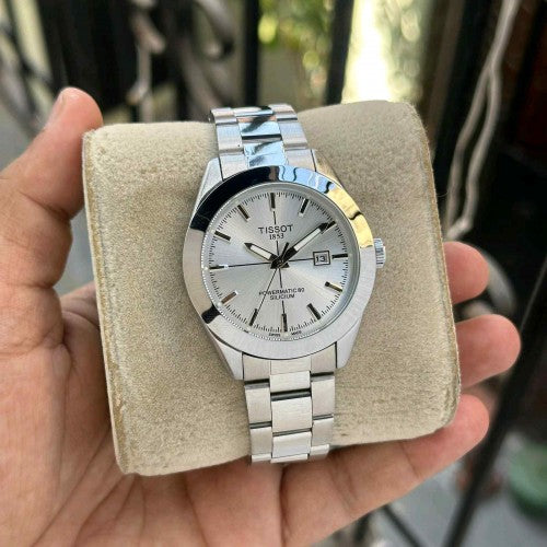 Tissot_powermatic 80 silicium silver white
