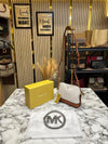 Michael_Kors Jet Set Charm Logo Dome Saffiano Leather Crossbody Bag (Beige-23032)