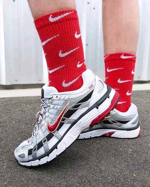 Nikee P 6000 Metallic Varsity Red