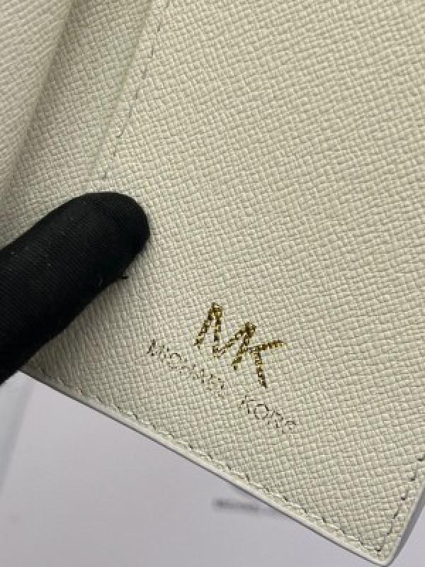 MICHAEL_KORS FULTON LOGO SIGNATURE WALLET WITH BOX (MK - 61702 APRICOT)