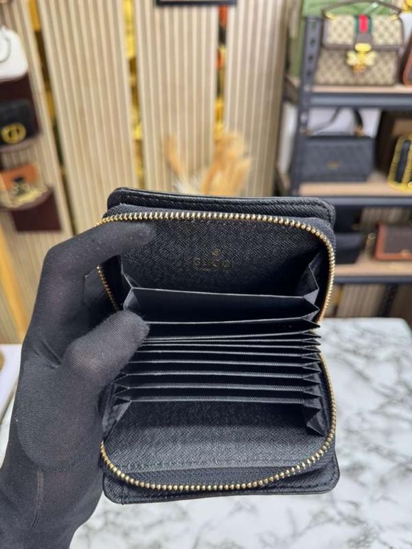GUCC_I PREMIUM WALLET WITH OG BOX AAA 9111 BLACK