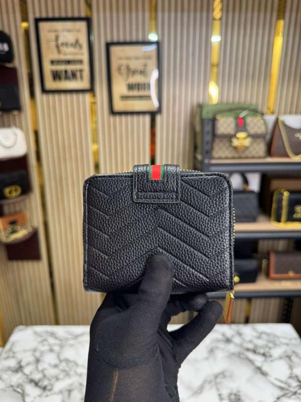 GUCC_I PREMIUM WALLET WITH OG BOX AAA 9111 BLACK