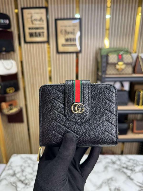 GUCC_I PREMIUM WALLET WITH OG BOX AAA 9111 BLACK