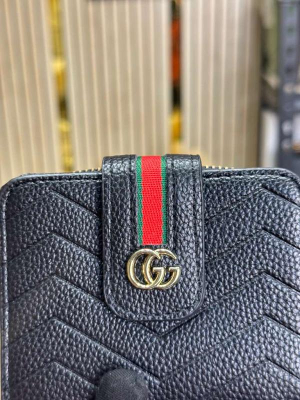 GUCC_I PREMIUM WALLET WITH OG BOX AAA 9111 BLACK