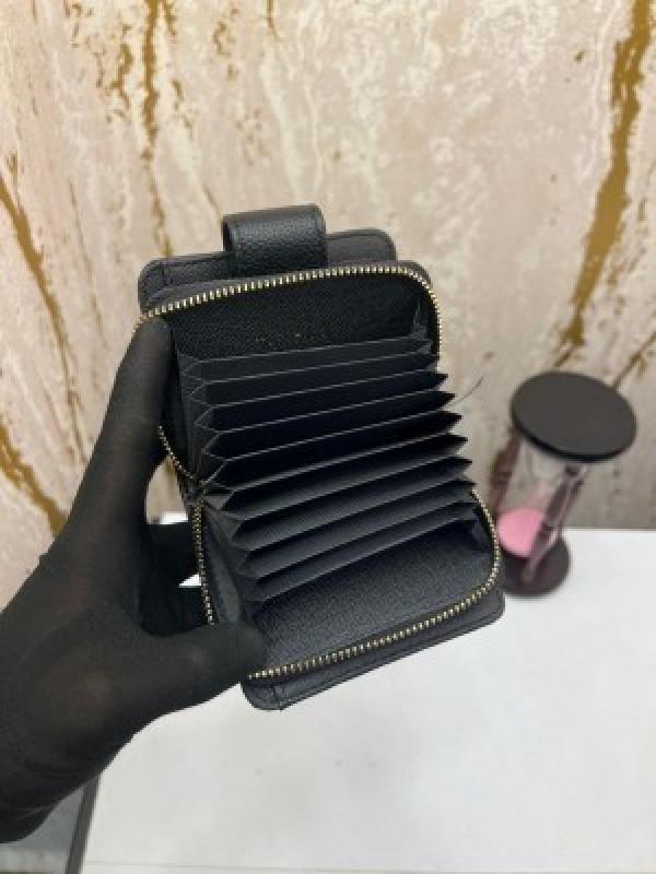 TORY BURC_H PREMIUM WALLET WITH OG BOX AAA 9111 ( BLACK)