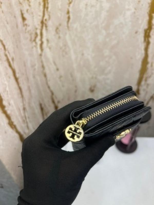 TORY BURC_H PREMIUM WALLET WITH OG BOX AAA 9111 ( BLACK)