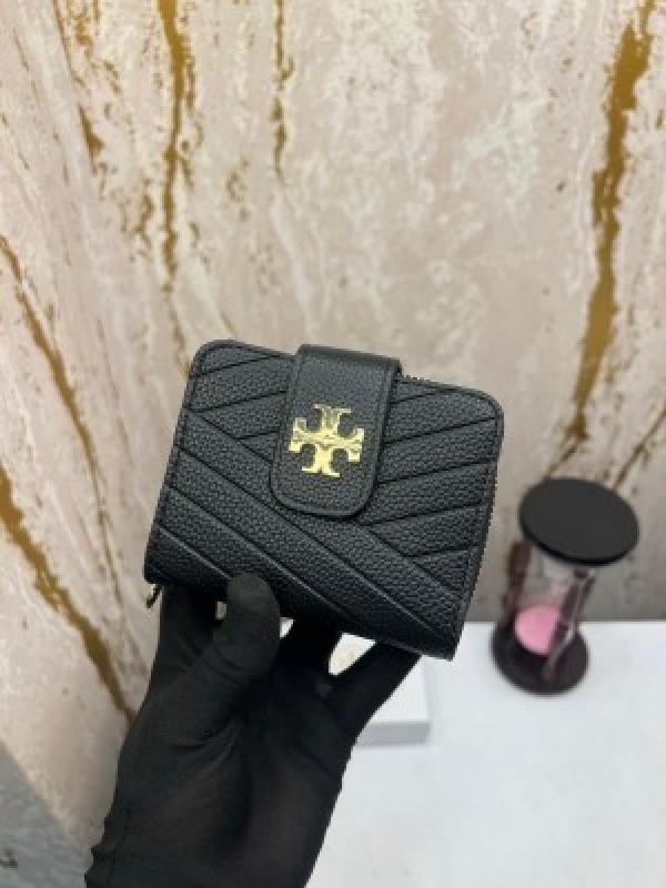 TORY BURC_H PREMIUM WALLET WITH OG BOX AAA 9111 ( BLACK)