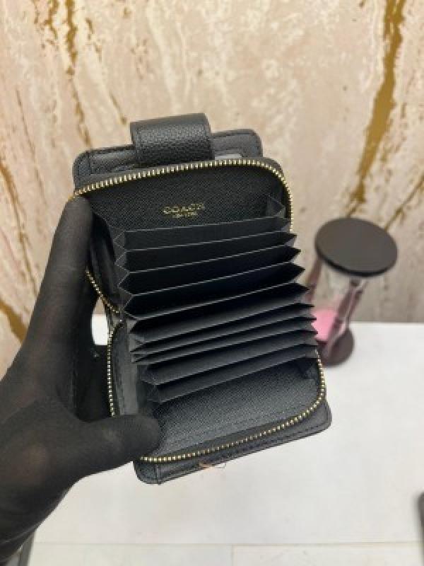 COAC_H PREMIUM WALLET WITH OG BOX AAA 9111 ( BLACK)