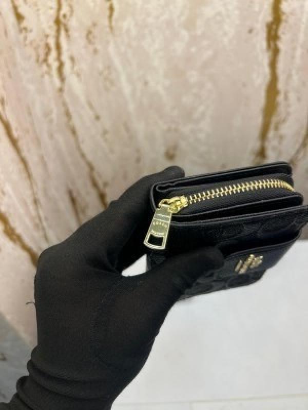 COAC_H PREMIUM WALLET WITH OG BOX AAA 9111 ( BLACK)