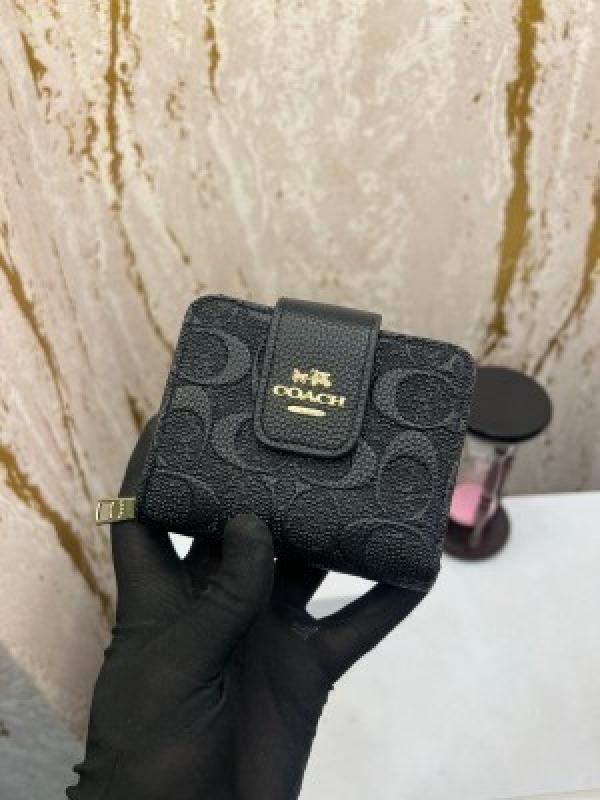 COAC_H PREMIUM WALLET WITH OG BOX AAA 9111 ( BLACK)