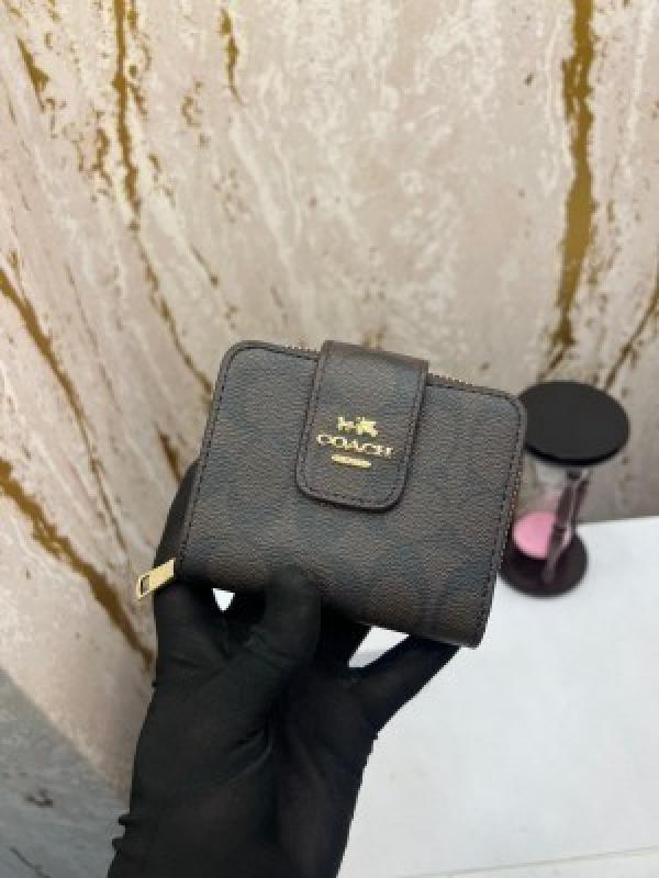 COAC_H PREMIUM WALLET WITH OG BOX AAA 9111 ( COFFEE)