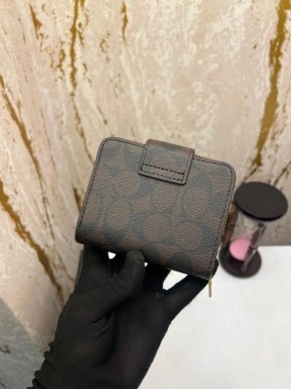 COAC_H PREMIUM WALLET WITH OG BOX AAA 9111 ( COFFEE)