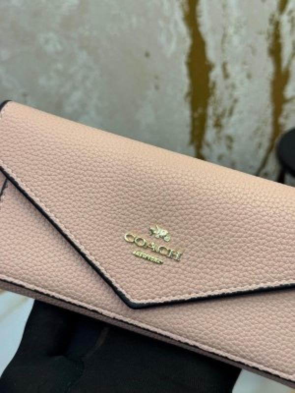 Coach_Premium_Tri-fold_Wallet_With_Original_Box_(204-1_Pink)