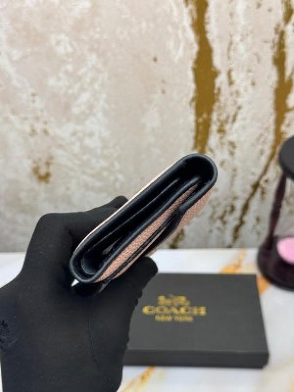 Coach_Premium_Tri-fold_Wallet_With_Original_Box_(204-1_Pink)
