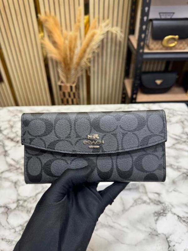 COACH_ENVELOPE_LONG_WALLET_CARD_HOLDER_WITH_BOX_(COACH-2005_BLACK)