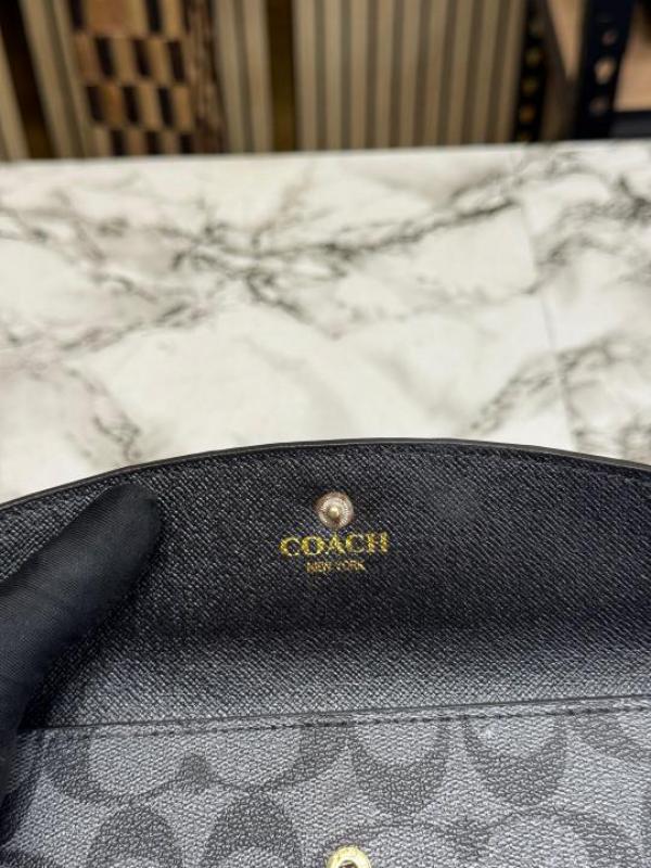COACH_ENVELOPE_LONG_WALLET_CARD_HOLDER_WITH_BOX_(COACH-2005_BLACK)