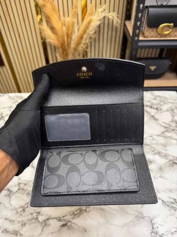 COACH_ENVELOPE_LONG_WALLET_CARD_HOLDER_WITH_BOX_(COACH-2005_BLACK)