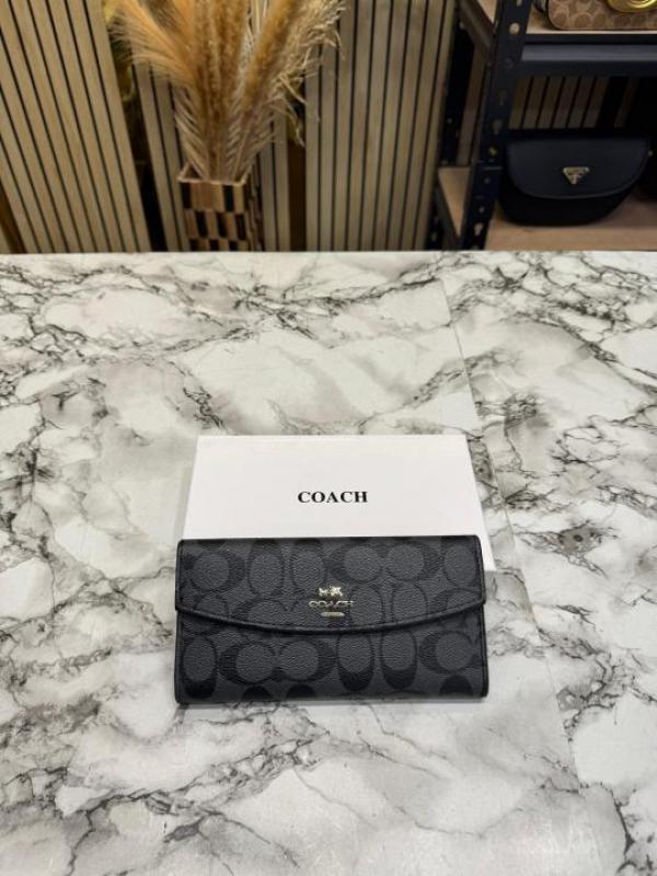 COACH_ENVELOPE_LONG_WALLET_CARD_HOLDER_WITH_BOX_(COACH-2005_BLACK)