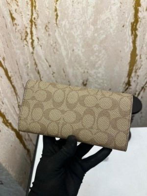 COACH_ENVELOPE_LONG_WALLET_CARD_HOLDER_WITH_BOX_(COACH-2005_APRICOT)