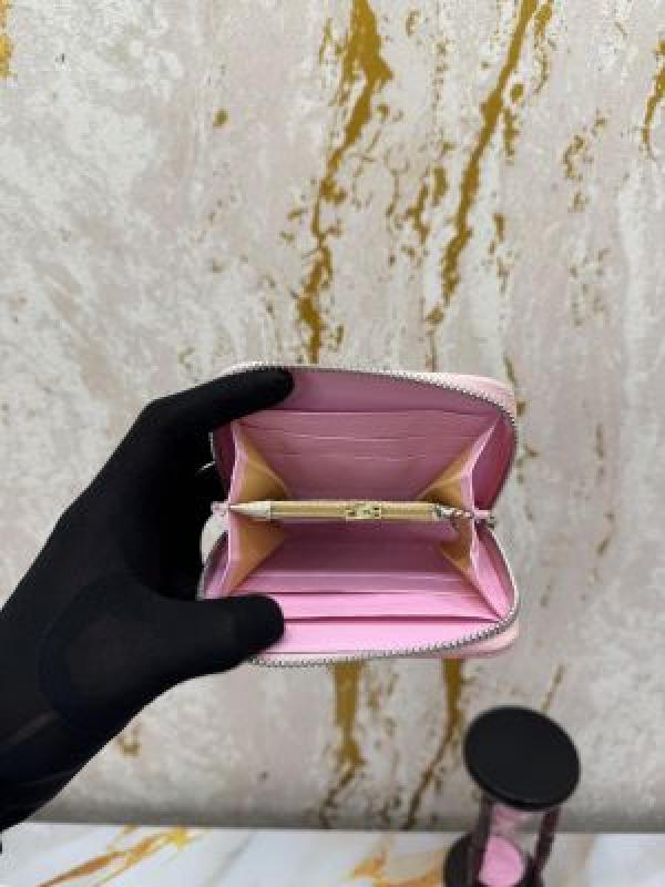 Guess Logo Print Wallet With Box And Dust Bag (Gxd006-Pink)