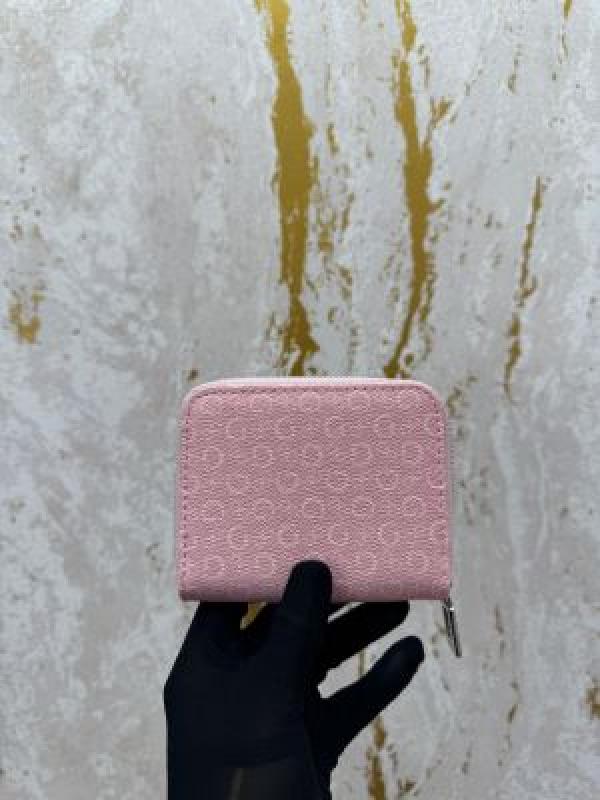 Guess Logo Print Wallet With Box And Dust Bag (Gxd006-Pink)