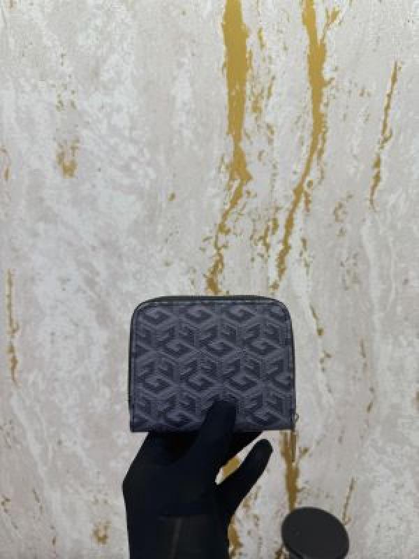 GUESS PREMIUM WALLET WITH OG BOX DUST BAG black GXD005