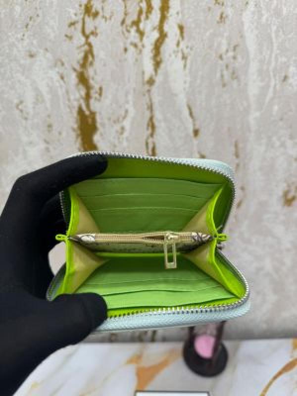 Guess Zipper Wallet With Box And Dust Bag (Green-GXD003)