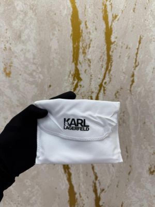 Karl lagerfeld Logo Zipper Around Wallet With Box And Dust Bag (Kxd006-Pink)