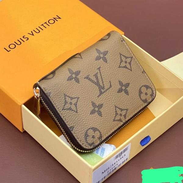 Loui_s vuitton zippy wallet with box (aaa60067-yellow flower)