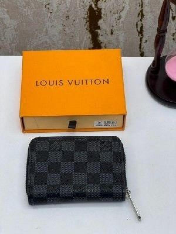 Loui_s vuitton damier graphite zippy wallet (aaa60067-black)