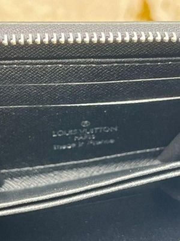 Loui_s vuitton damier graphite zippy wallet (aaa60067-black)