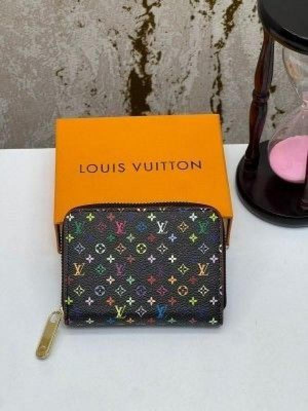Loui_s vuitton premium zippy wallet (aaa60067-black)
