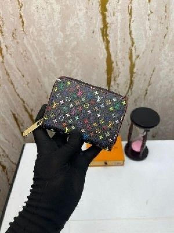 Loui_s vuitton premium zippy wallet (aaa60067-black)