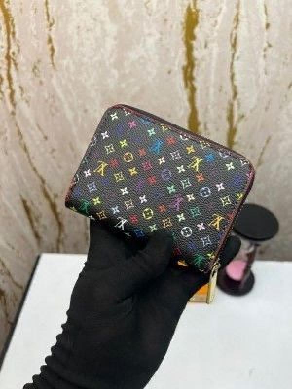 Loui_s vuitton premium zippy wallet (aaa60067-black)